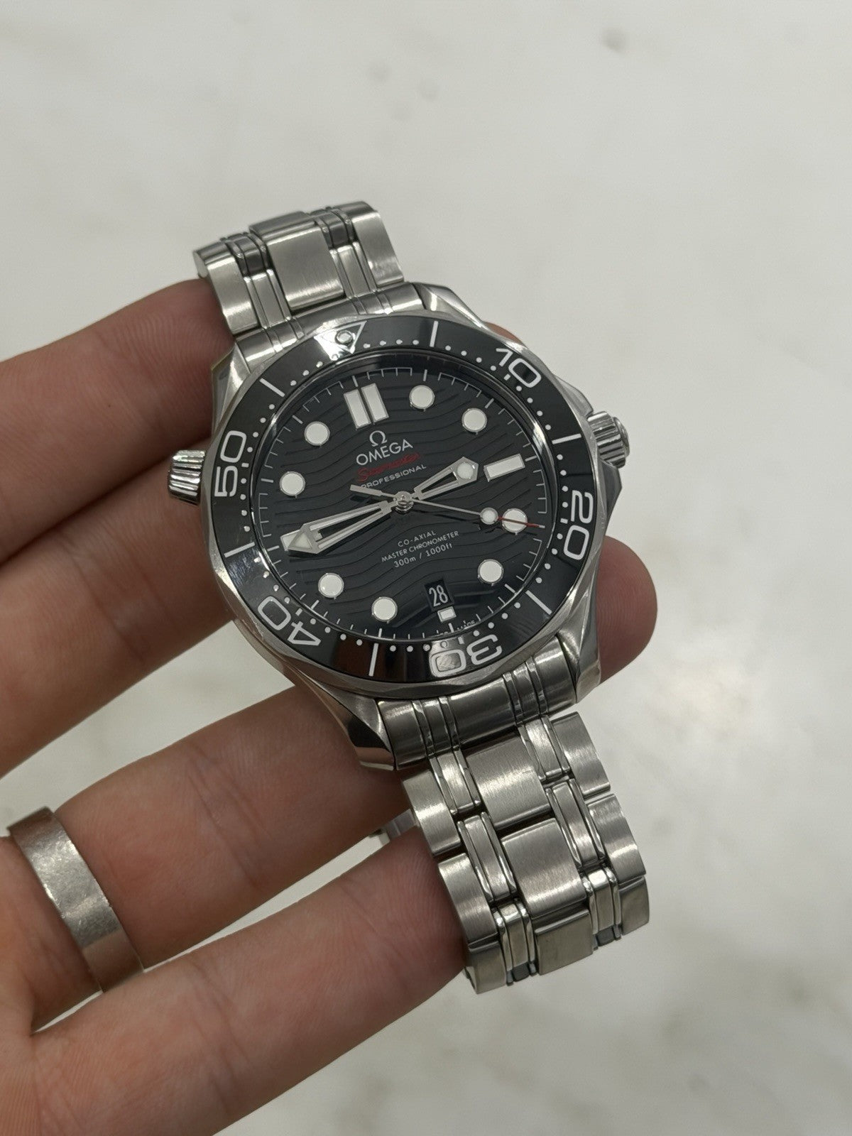2021 Omega Seamaster Professional 300m Black Ceramic Watch 210.30.42.20.01.001