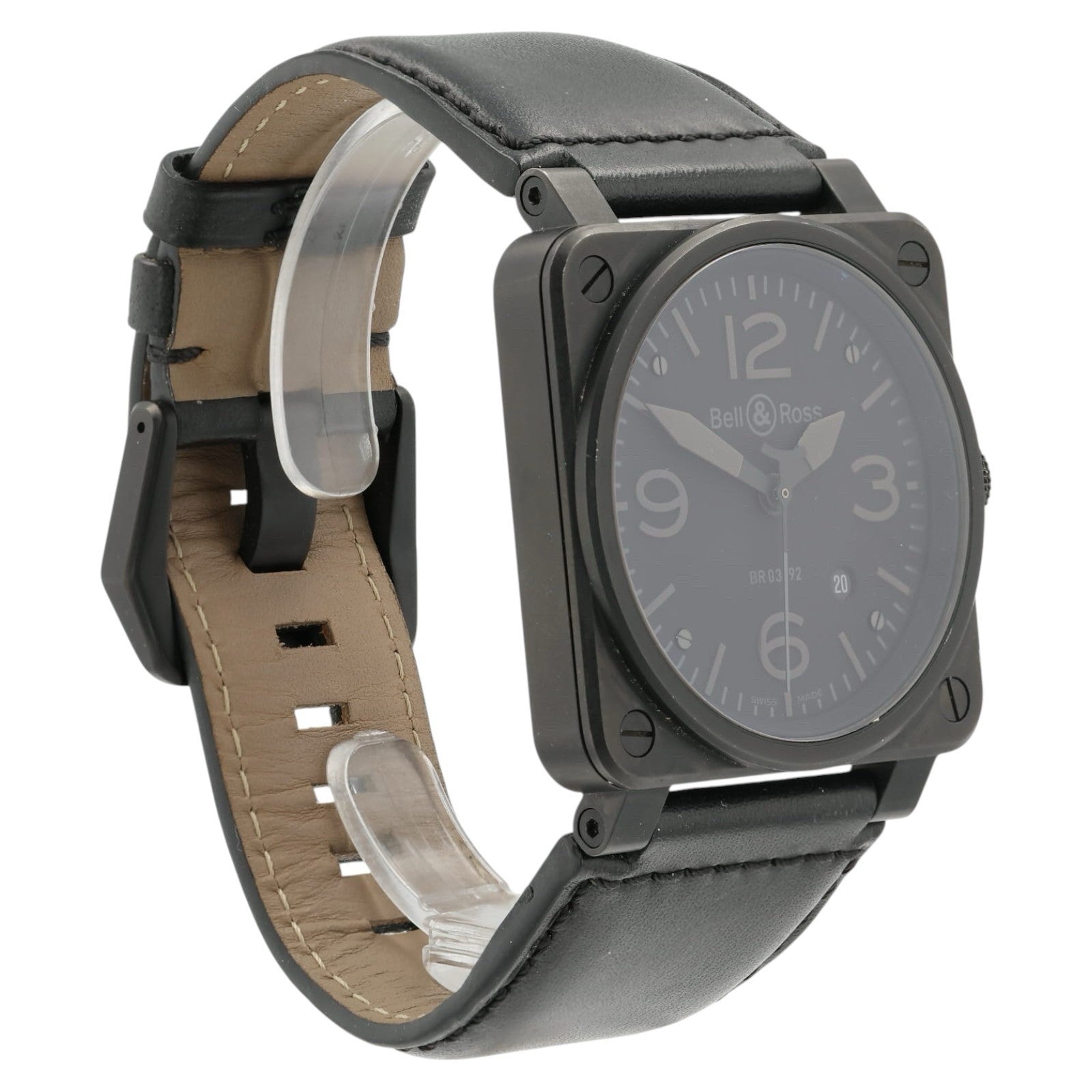 Bell & Ross BR03-92 Black Dial PVD Stainless Steel 42mm Automatic Men’s BR03-92