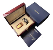 Ulysse Nardin Sonata Silver Dial 18k White Gold 42mm Automatic Mens Watch 670-88