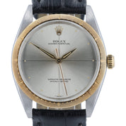 1967 Rolex Oyster Perpetual 1008 Zephyr 34mm Stainless Steel & 14k Gold Watch
