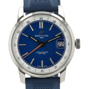 Breitling Top Time Blue Dial Stainless Steel 38mm Automatic Men’s Watch AB3113
