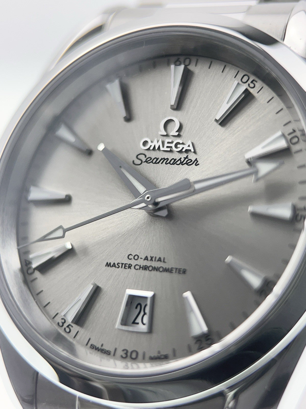 Omega Seamaster Steel Brown Dial 38mm Automatic Mens Watch 220.10.38.20.09.001