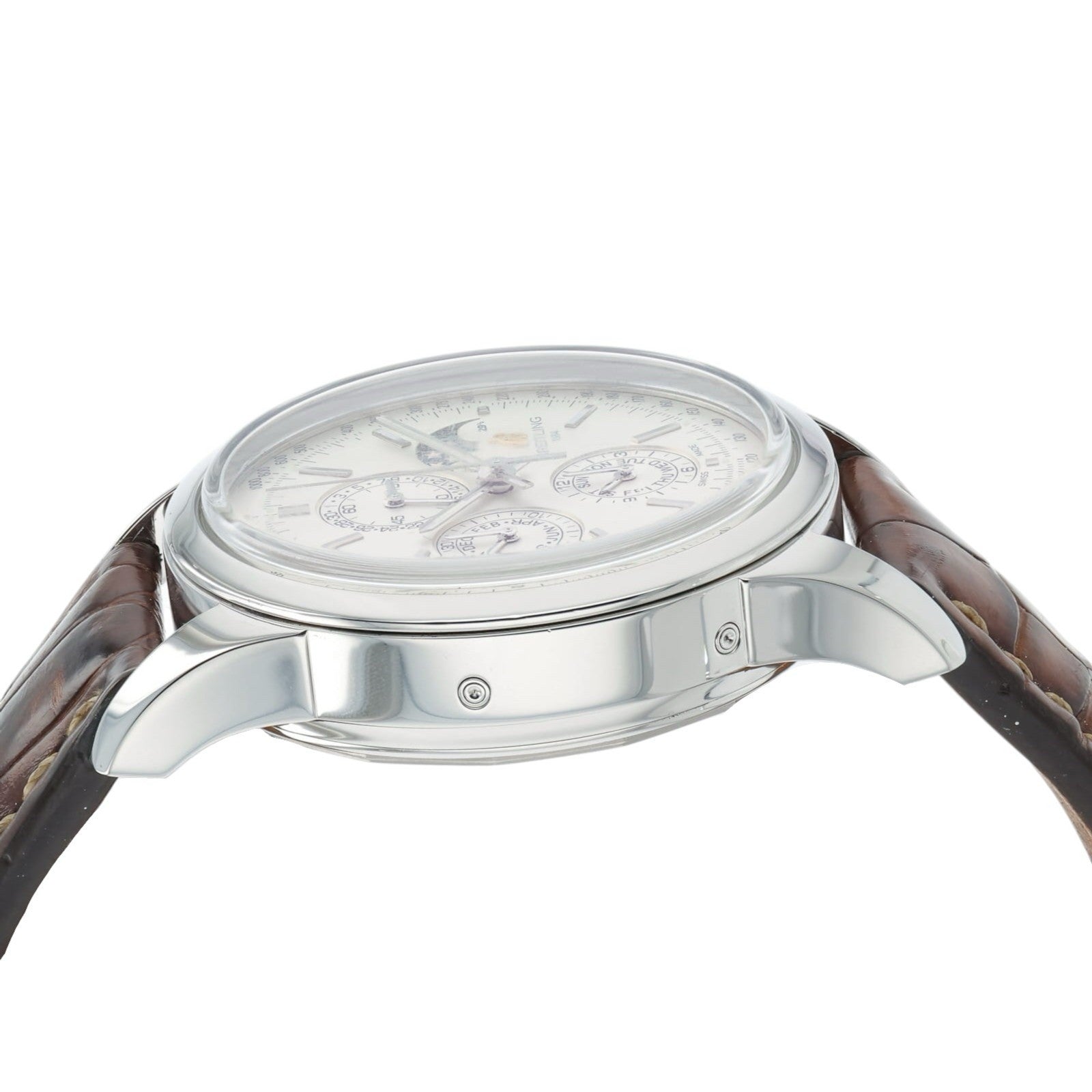 Breitling Transocean Silver Dial Stainless Steel 43mm Automatic Men’s A19310