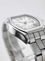 Cartier Roadster Date Roman Dial Stainless Steel Automatic Mens Watch 3312