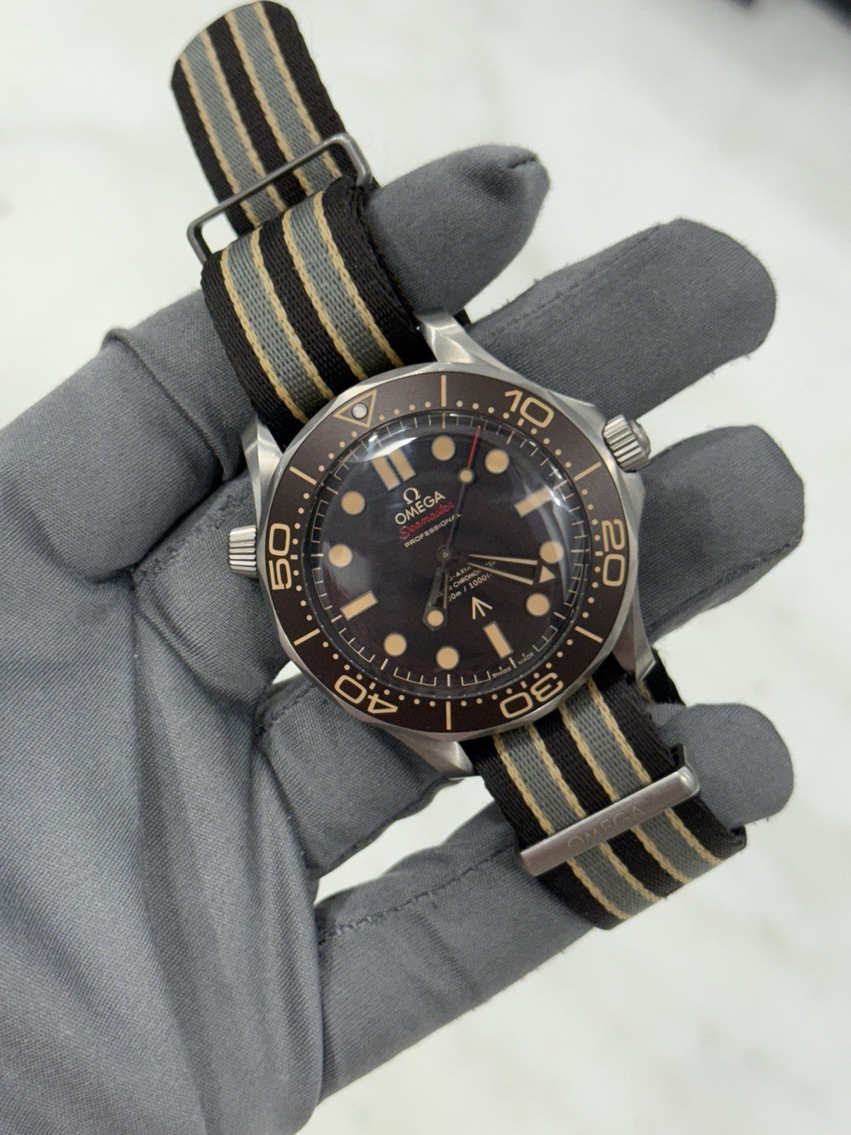 Omega Seamaster No Time to Die James Bond Mens Watch 210.92.42.20.01.001