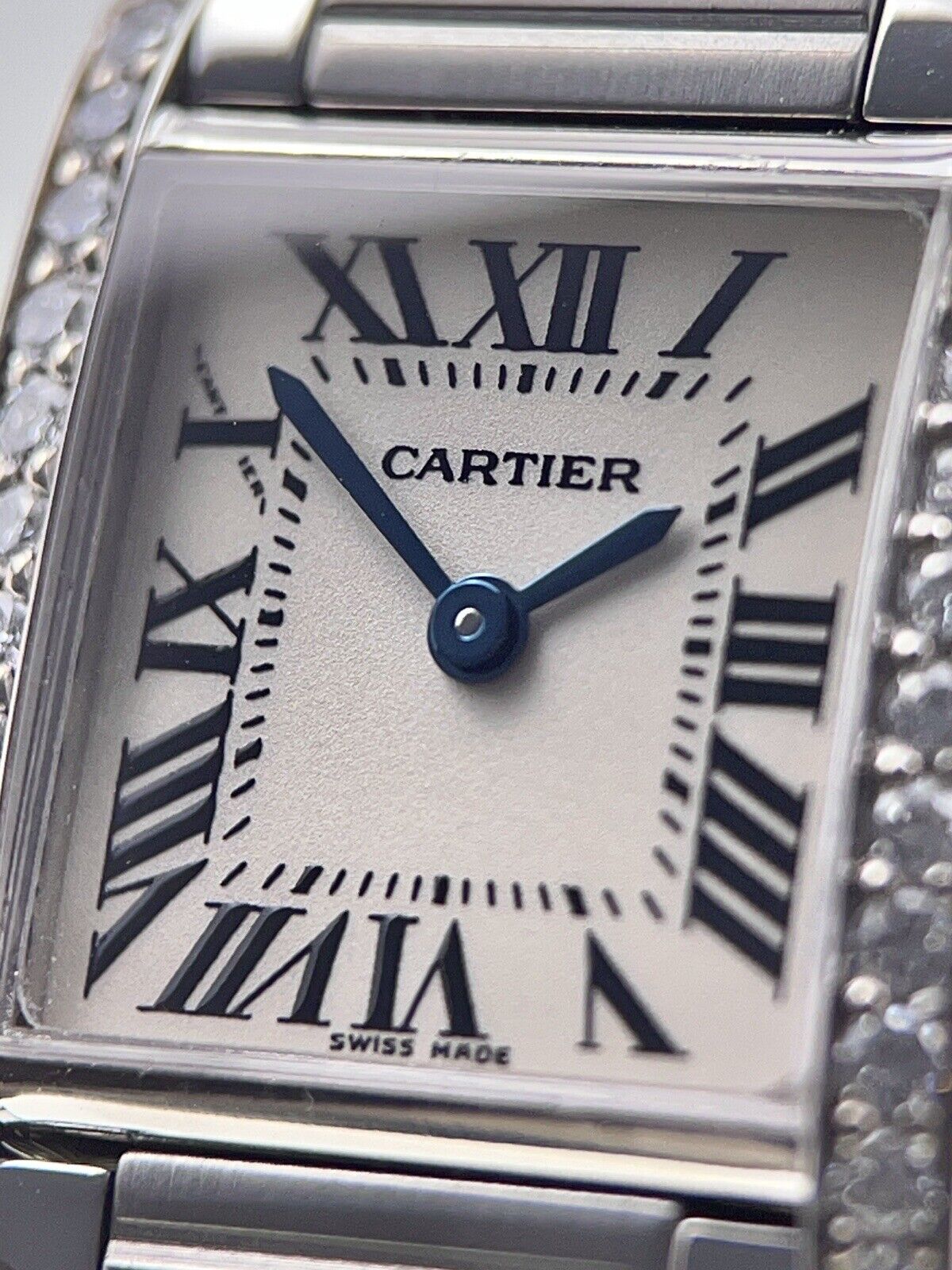 Cartier Tank Francaise Steel 20x25mm Quartz Movements Women’s Watch 2384