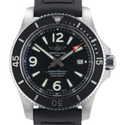 Breitling SuperOcean Black Dial Stainless Steel 44mm Automatic Mens Watch A1736