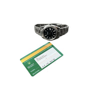 Rolex Datejust Black Dial Stainless Steel 41mm Automatic Movement Mens 126334