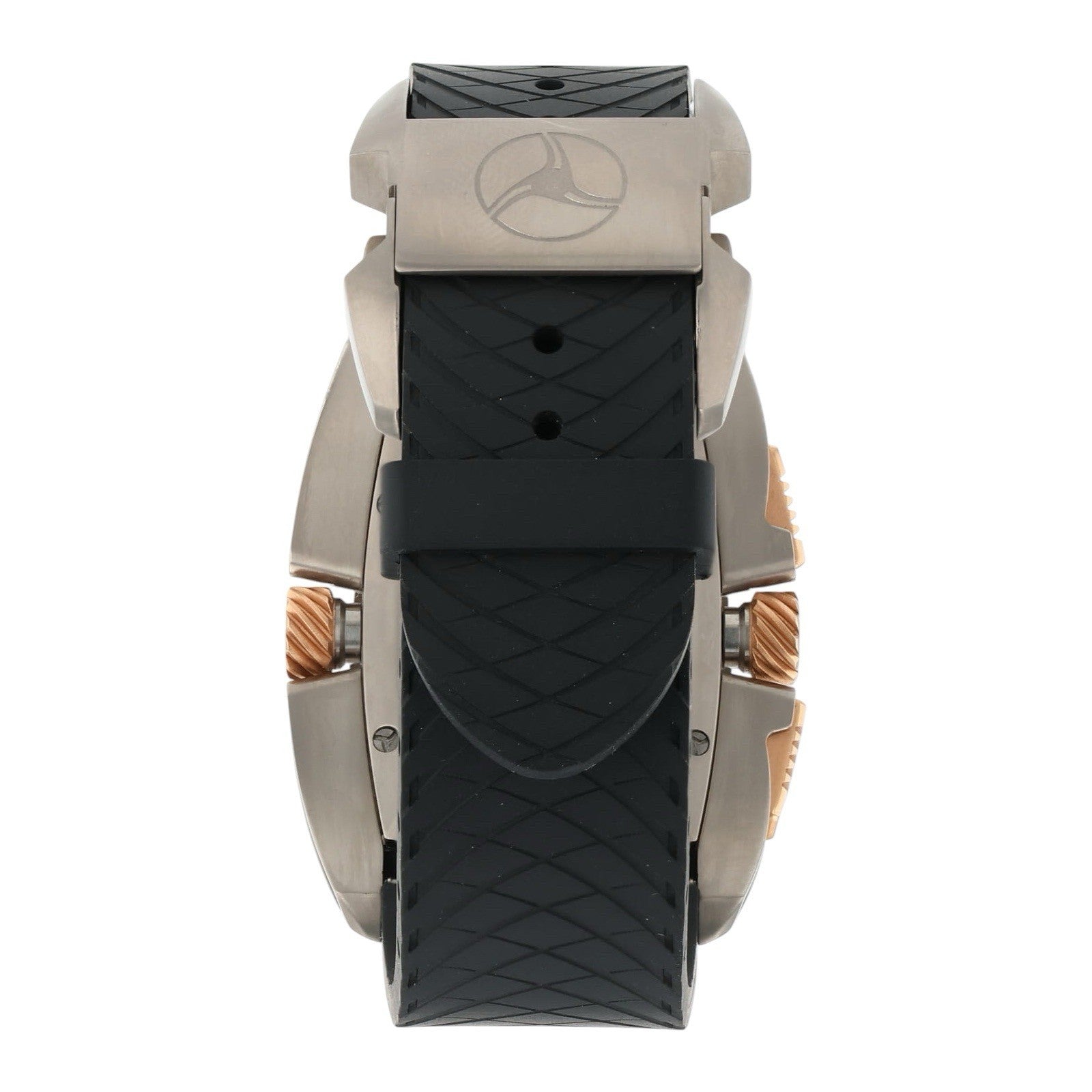 Cyrus Kuros Titanium Black Dial 44mm Automatic Movement Mens Watch 598.201.A