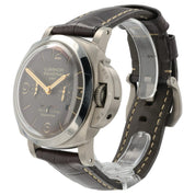 Panerai Luminor GMT Brown Dial Titanium 47mm Manual Wind Men’s Watch PAM00656