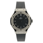 Hublot Classic Fusion Titanium Black Dial 33mm Quartz Women's  581.NX.1170.RX
