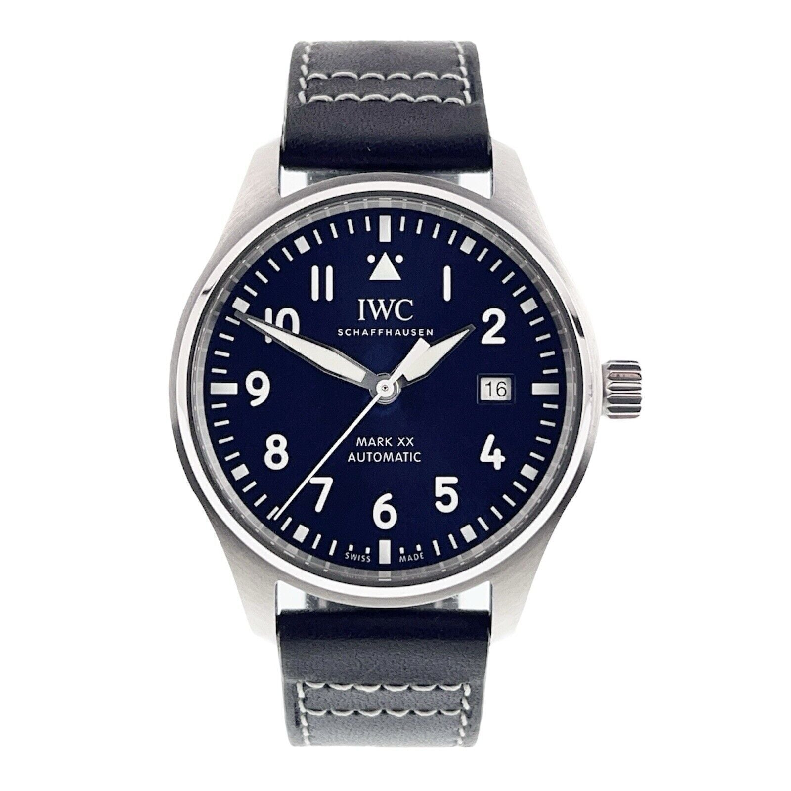 IWC Pilot Mark XX Stainless Steel Blue Dial 40mm Automatic Men’s Watch IW328203