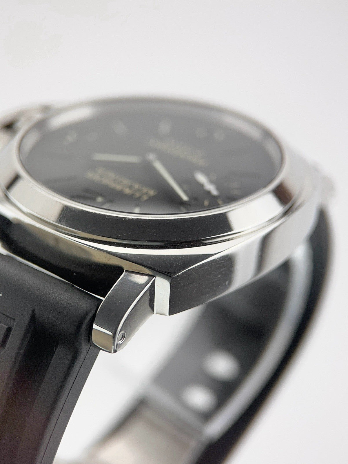 Panerai Luminor Marina Stainless Steel Black Dial 44mm Manual Wind Mens PAM00510