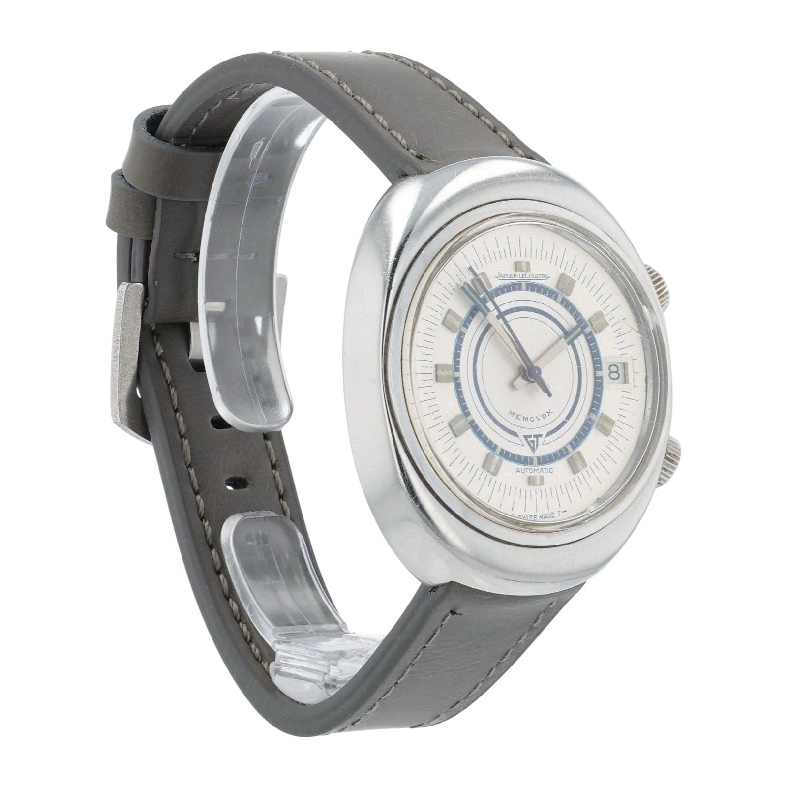 Jaeger-LeCoultre Memovox Stainless Steel Silver Dial 38mm Automatic Mens E873
