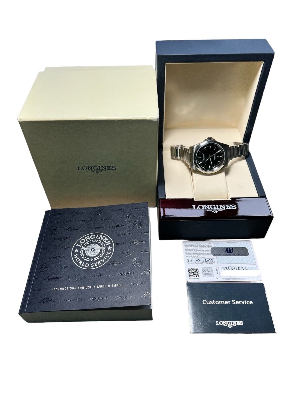 Longines Conquest Automatic 41mm Gray Dial  Box And Papers 2023 Ref L3.830.4 Men