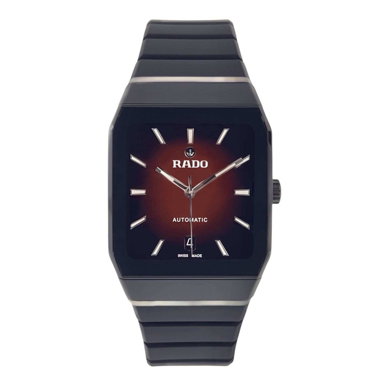 Rado Anatom Ceramic Brown Dial 32.5mm Automatic Movement Mens Watch R10202309