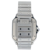 Cartier Santos WSSA0029 Automatic Stainless White Dial Midsize Unisex Watch 35mm