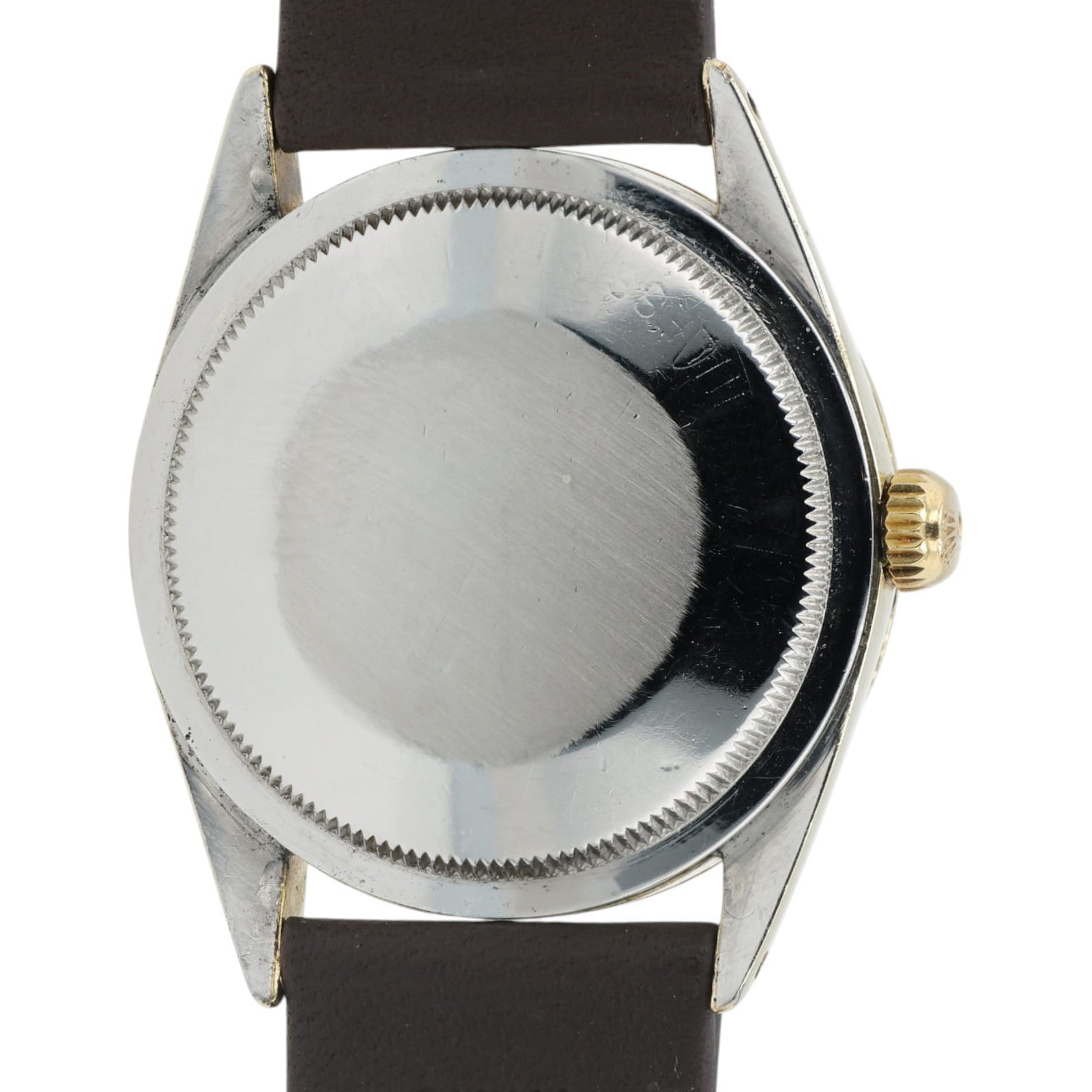 Rolex Oyster Perpetual Silver Dial Steel and Gold 34mm Automatic Mens Watch 1024