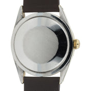 Rolex Oyster Perpetual Silver Dial Steel and Gold 34mm Automatic Mens Watch 1024
