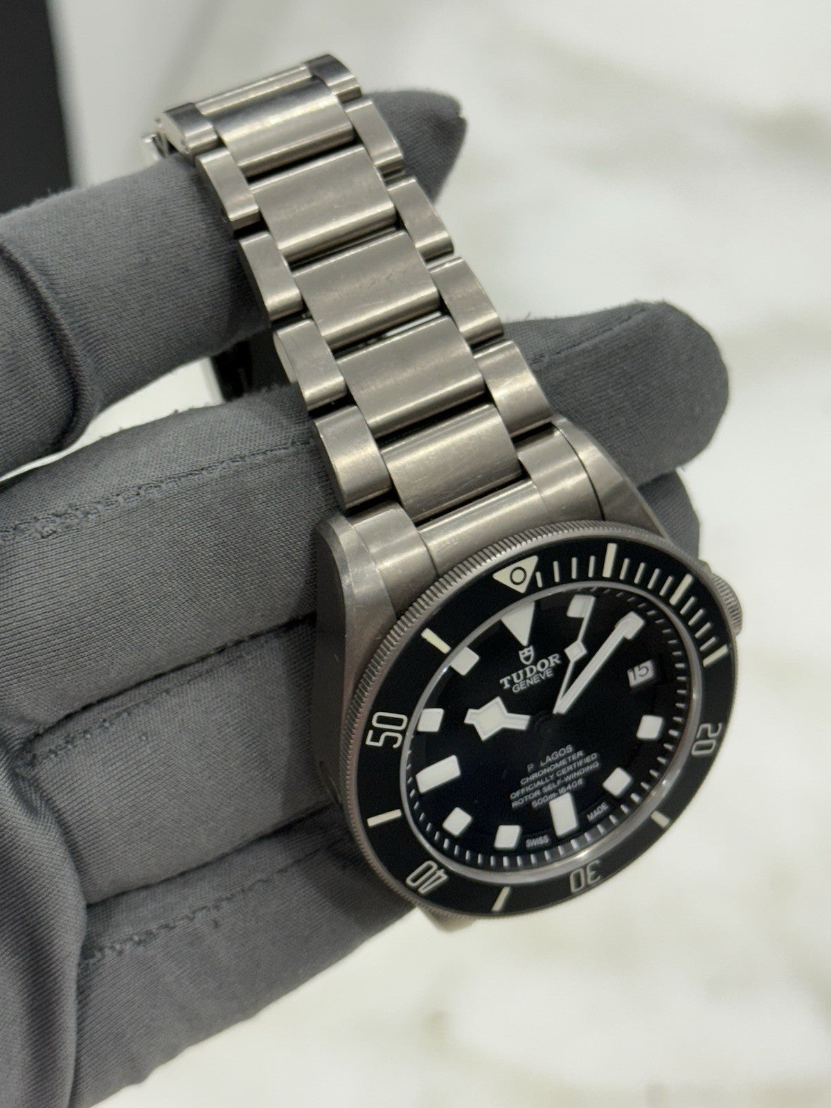Tudor Pelagos Date Black Dial Titanium Men's Watch 25600TN - Watch Only