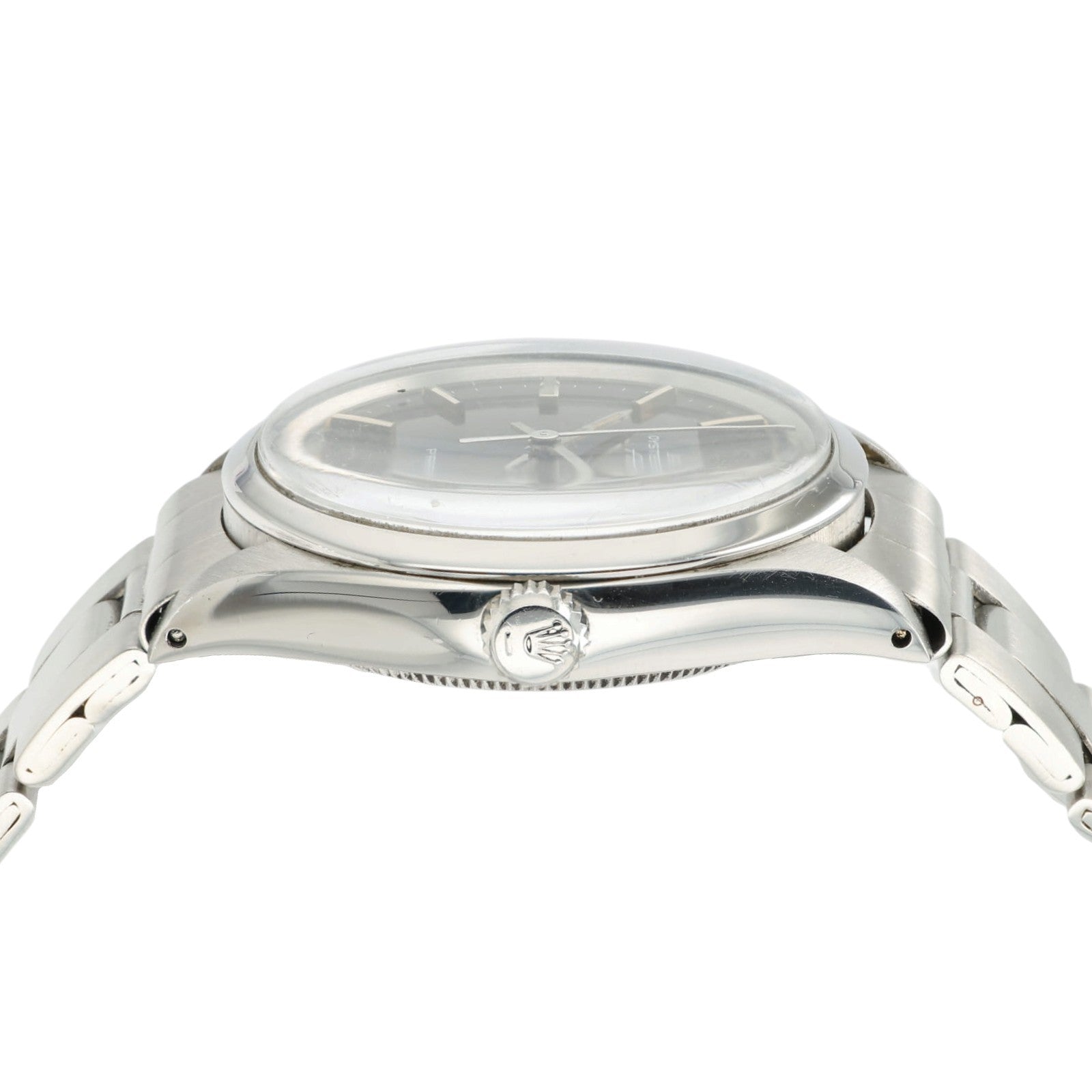 Rolex Air-King Gray Dial Stainless Steel 34mm Automatic Men's Watch 5500