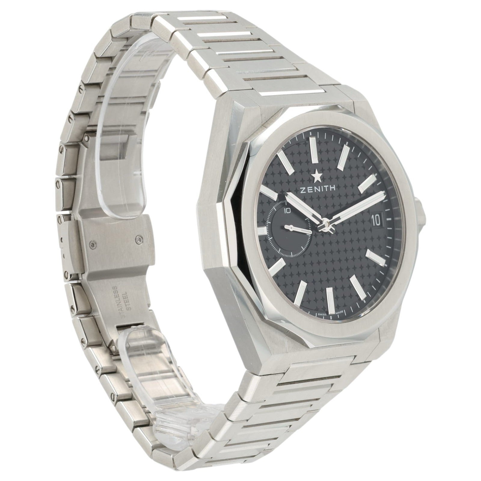 Zenith Defy Skyline Black Dial Stainless Steel 41mm Automatic Men’s 03.9300.3620