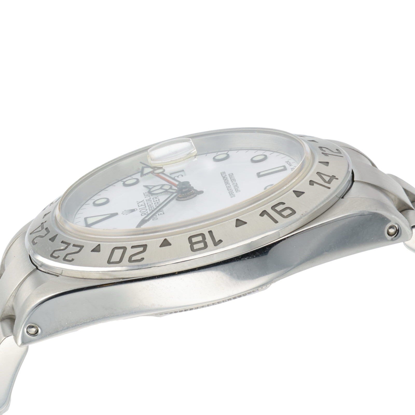 Rolex Explorer II Stainless Steel White Dial 40mm Automatic Men’s Watch 16570