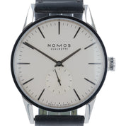 Nomos Zurich Stainless Steel White Dial 39.8mm Automatic Mens Watch Zurich 801