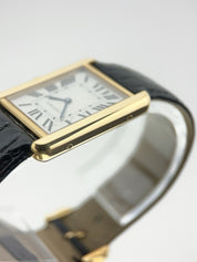 Cartier Tank Solo 18k Yellow Gold and Steel 27mm Quartz Unisex Watch 3167