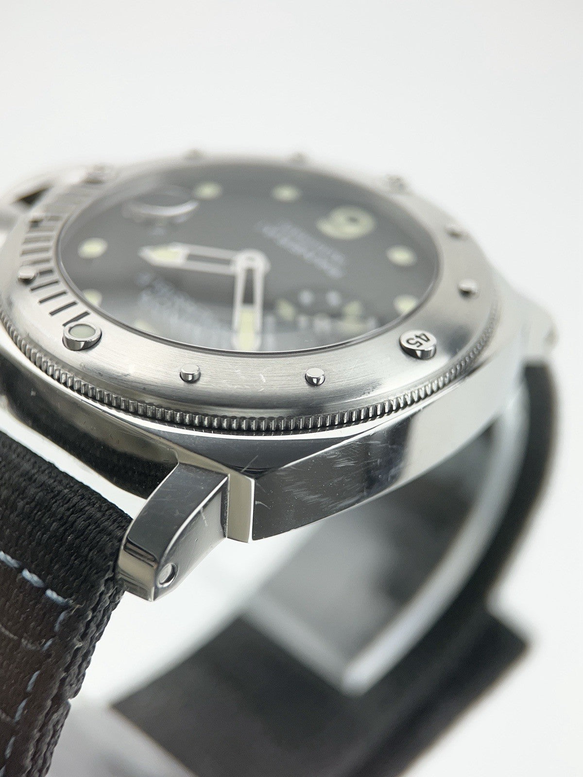 Panerai Luminor Stainless Steel Black Dial 44mm Automatic Men’s Watch PAM00024