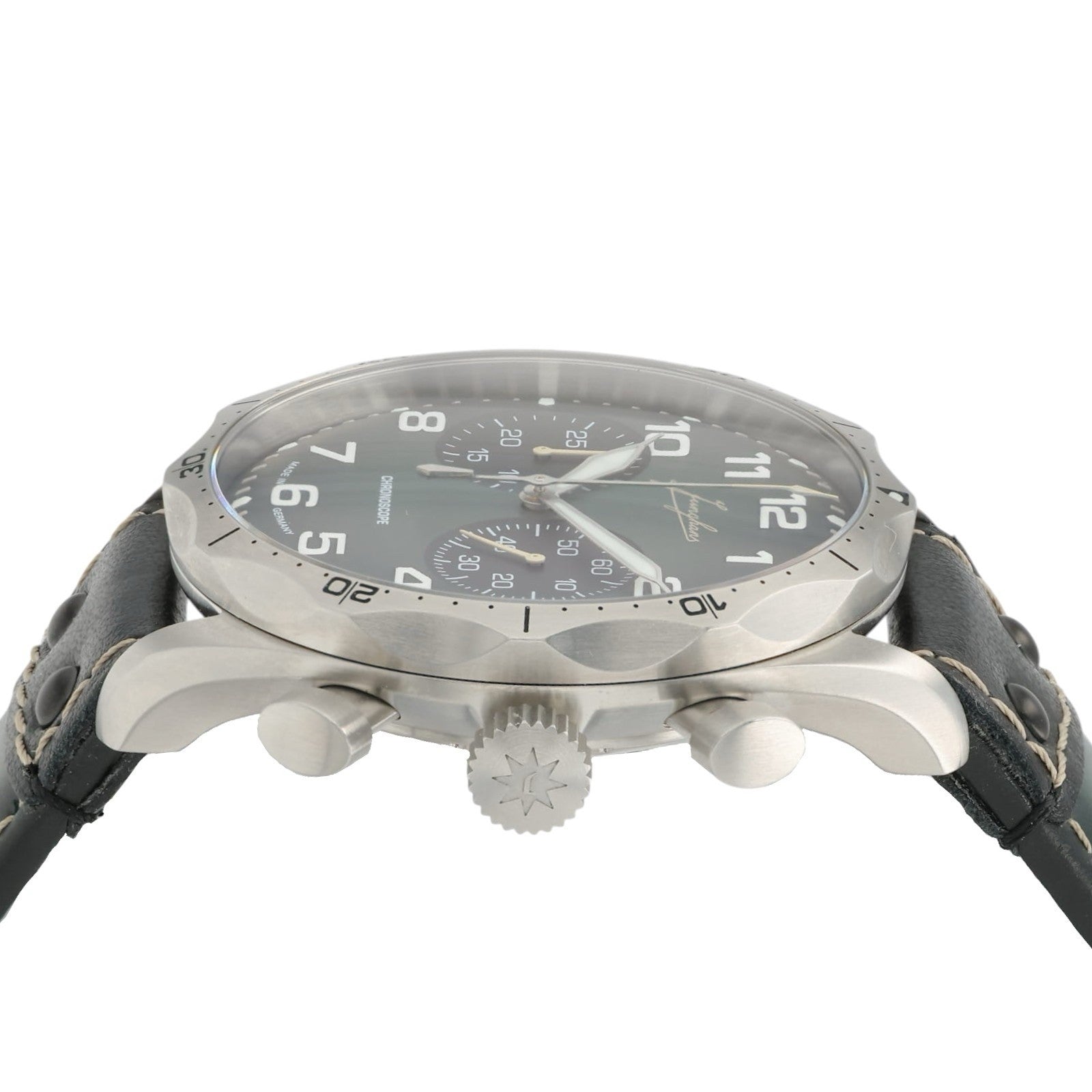 Junghans Pilot Green Dial Stainless Steel 43.3mm Automatic Men’s 027/3492.00