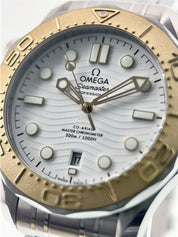 Omega Seamaster Paris Olympics Gold & Steel White Dial 42mm 522.21.42.20.04.001