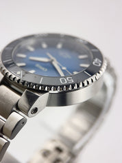 Oris Aquis Date Cal 400 Stainless Steel Blue Dial 41.5mm Automatic Watch 7769