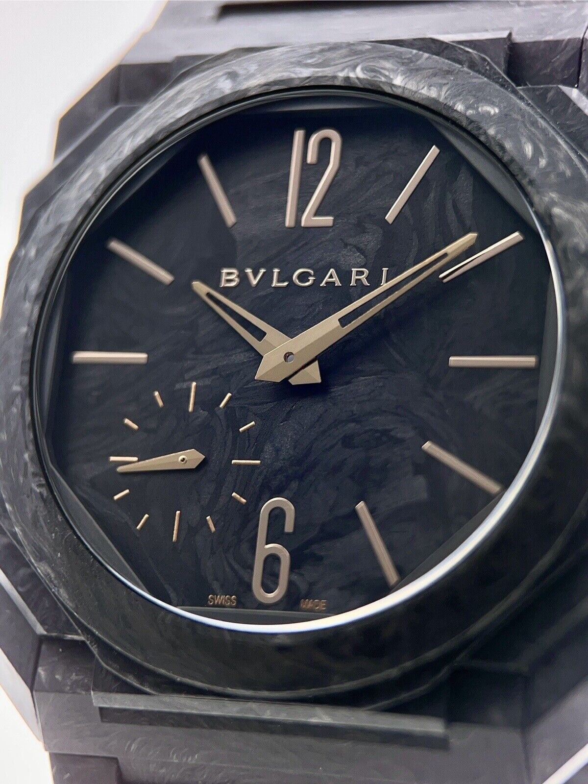 NEW 2023+ Bulgari Octo Finissimo 103779 40MM Black Dial Carbon Gold - Box/Papers