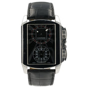 Chopard GMT Dual Time Black Dial Stainless Steel 38mm Automatic Men’s Watch 8468
