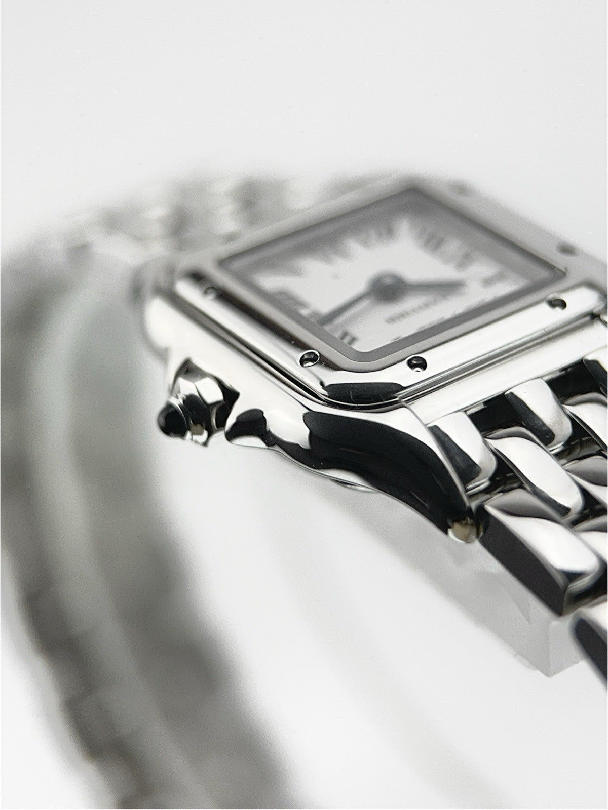 NEW 2025 Cartier Panthere Steel Silver Dial 19mm Quartz Women's Watch WSPN0012