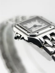 NEW 2025 Cartier Panthere Steel Silver Dial 19mm Quartz Women's Watch WSPN0012
