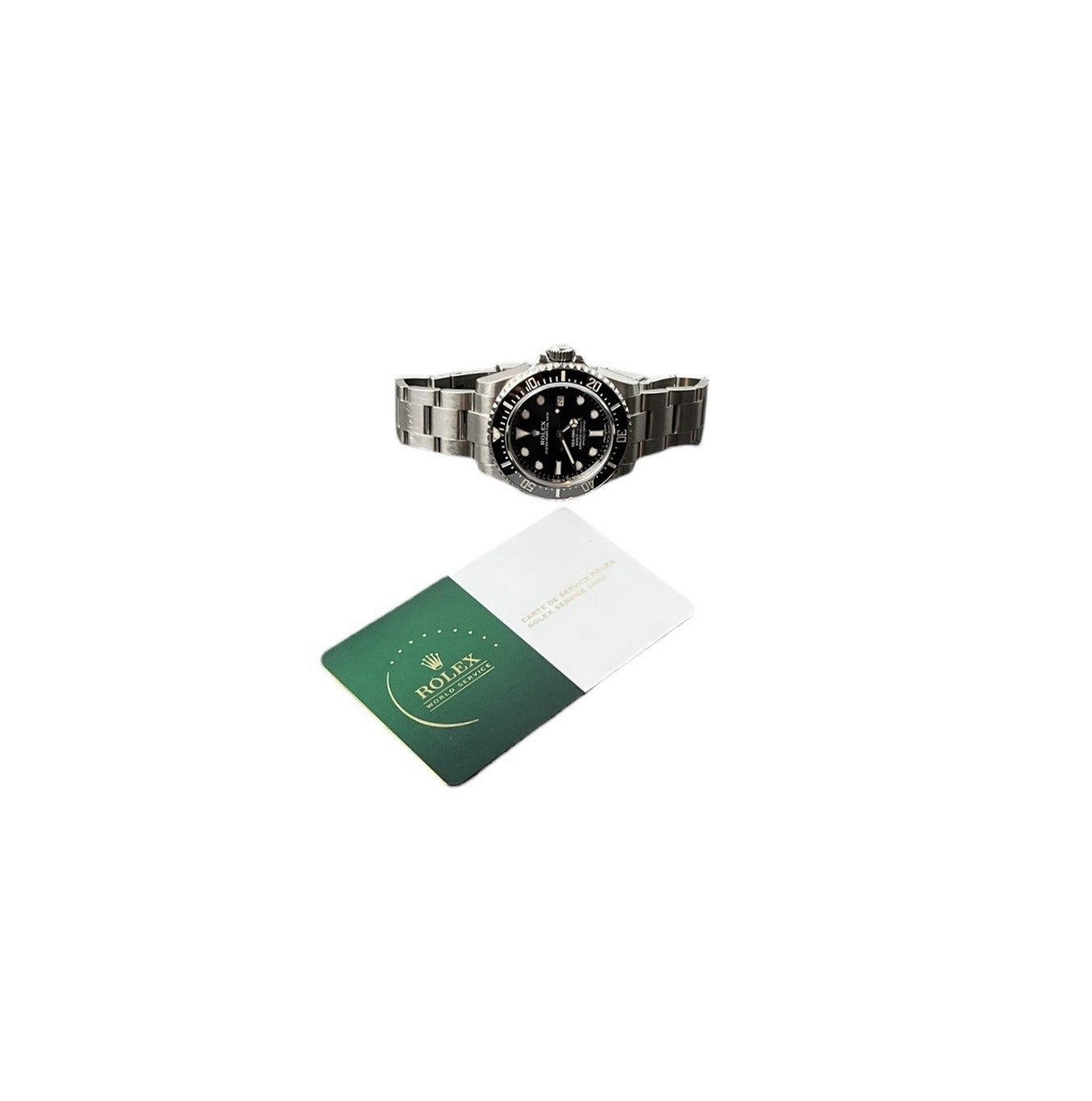 Rolex Sea-Dweller Black Dial Stainless Steel 40mm Automatic Men’s Watch 116600