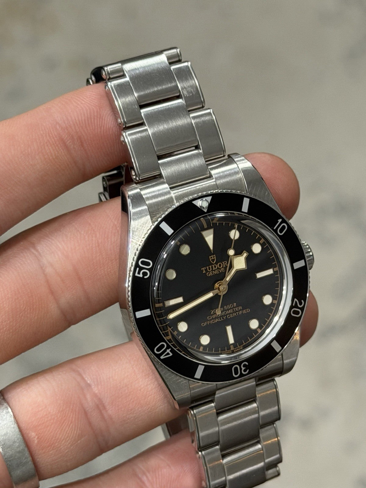 Tudor Black Bay 54 Black Dial Stainless Steel 37mm Auto Mens Watch 79000N
