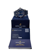 Breitling Superocean Stainless Steel Blue Dial 44mm Automatic Men’s Watch A17367