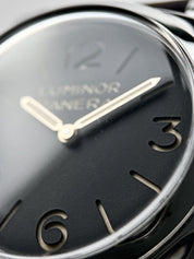 Panerai Luminor 1950 Men's Black Dial Manual Wind Watch PAM00372 W/ Papers