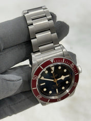 Tudor Black Bay Smiley Steel Red 41mm Automatic Watch 79220R - Watch only