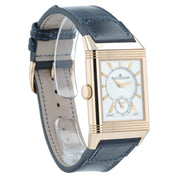 JLC Reverso Duoface Silver & Blue Dial Steel 47x28mm Manual Wind Mens Q3982590