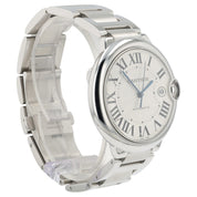 Cartier Ballon Bleu Silver Color Dial Stainless Steel 42mm Automatic W69012Z4