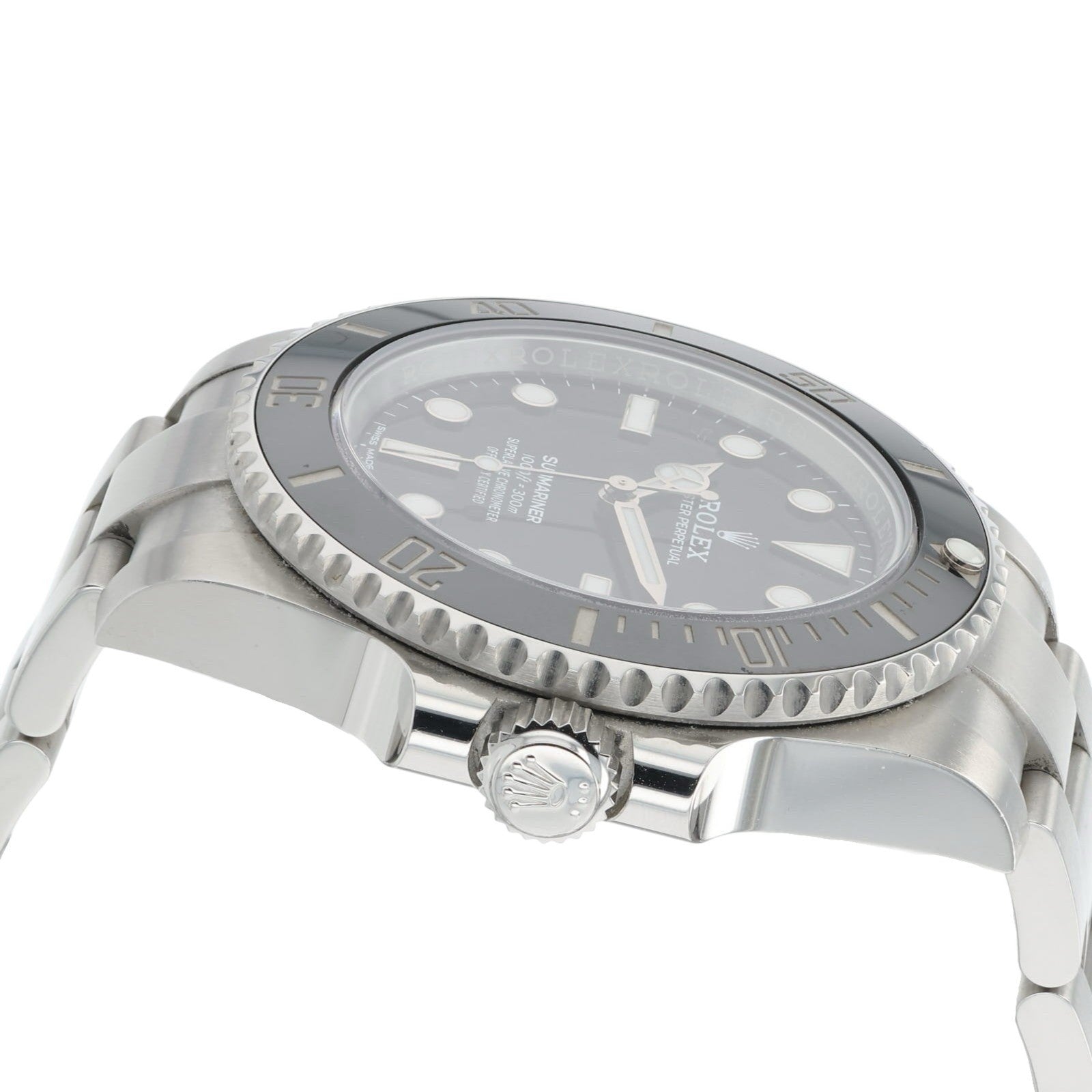 Rolex Submariner No Date Stainless Steel Black Dial 40mm Automatic Men’s 114060