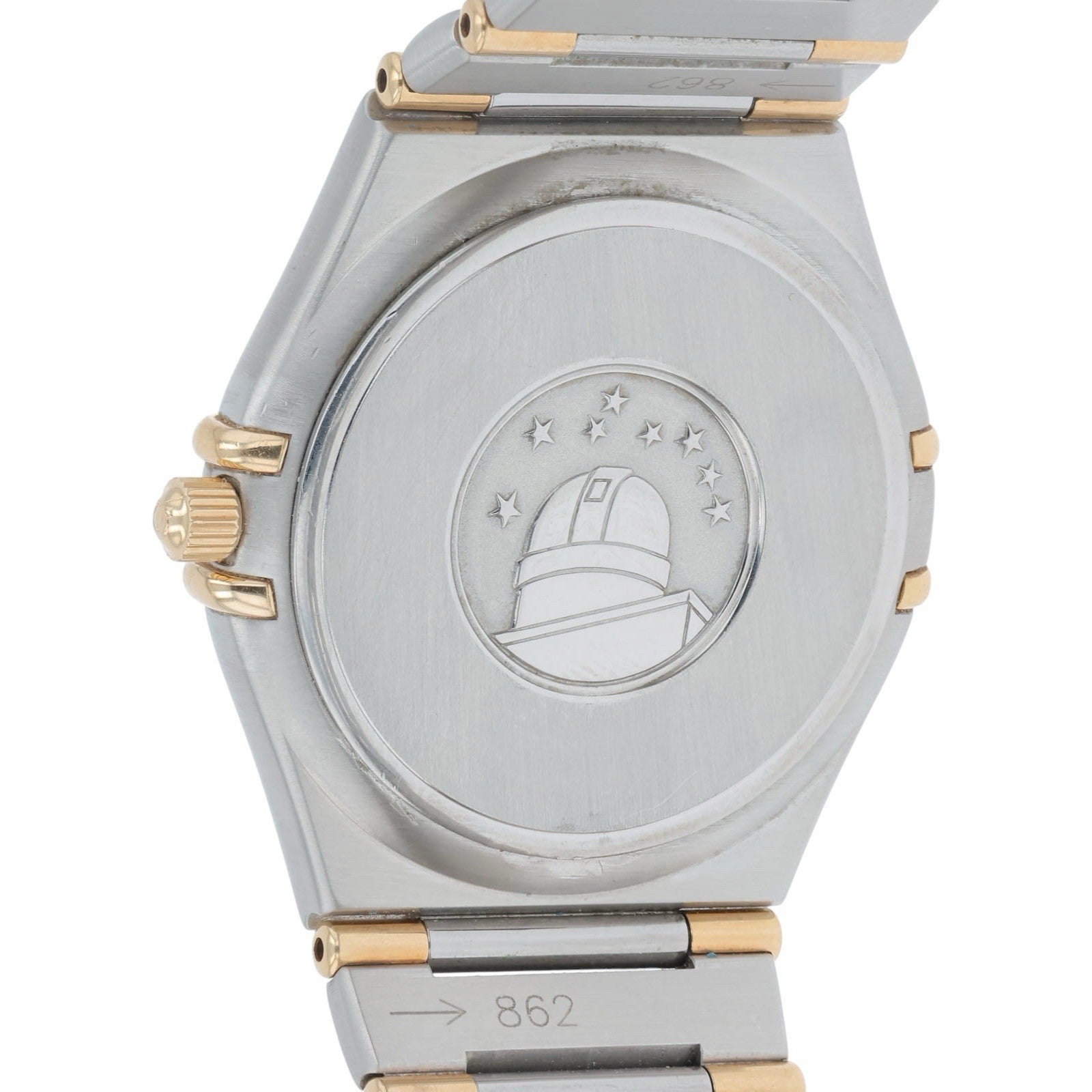 Omega Constellation Steel & Gold White Dial 33mm Quartz Movement Men’s 1312.30