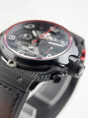 Hublot Classic Fusion Ferrari Carbon Skeleton Dial 45mm Auto Mens 526.QB.0124.VR