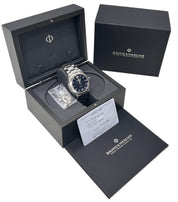 Baume & Mercier Riviera Steel Blue Dial 42mm Automatic Mens Watch M0A10616