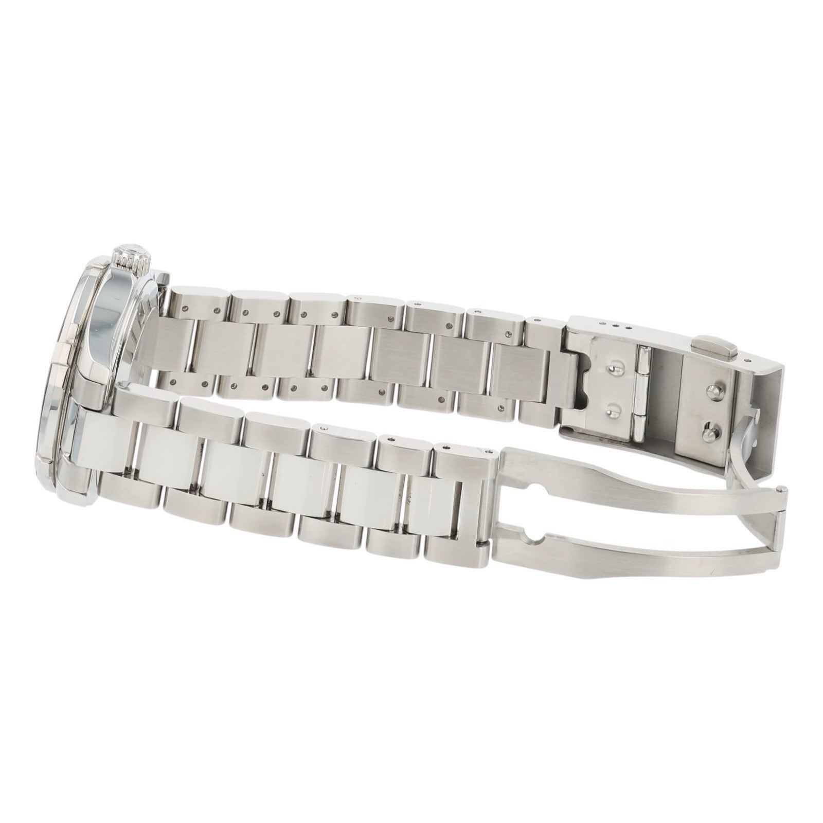 TAG Heuer Aquaracer Black Mother of Pearl Diamond Womens Watch WAY131M.BA0748