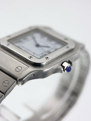 Cartier Santos Galbee Stainless Steel Silver Dial 29mm Automatic Unisex 9172960